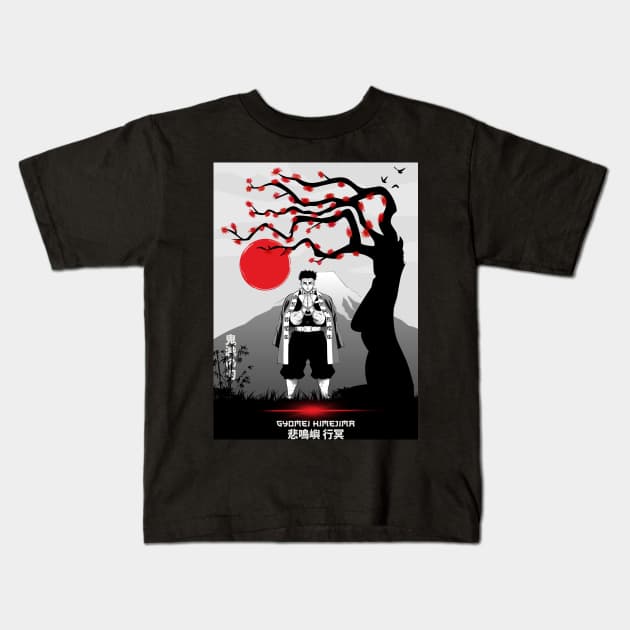 Gyomei japan style dm Kids T-Shirt by NekerArt